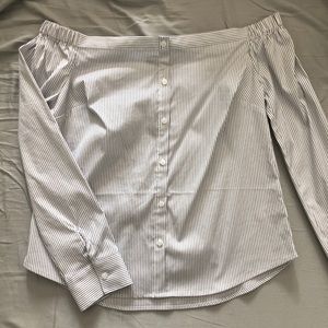 Express off the shoulder blouse